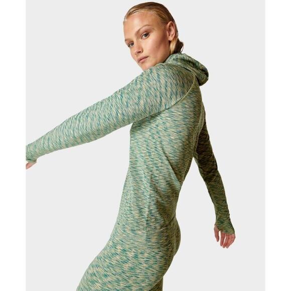 Sweaty Betty Women's Spacedye Hooded Base Layer Top Base Layer Size Small - Picture 3 of 8